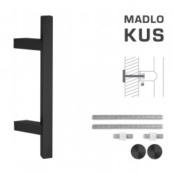 FT - MADLO kód 831Z 25x25 mm UN ks CIM - čierna matná (FNO)