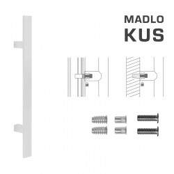 FT - MADLO kód 841S 40x10 mm SP ks BIM - biela matná (FBO)