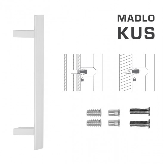 FT - MADLO kód 841Z 40x10 mm SP ks BIM - biela matná (FBO)