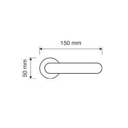 LI - GRIP EBANO 1706 - R 025 CHL - chróm lesklý (CR)