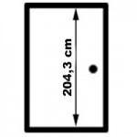 Poľská - výška staveb. otvoru = 210.1 cm 