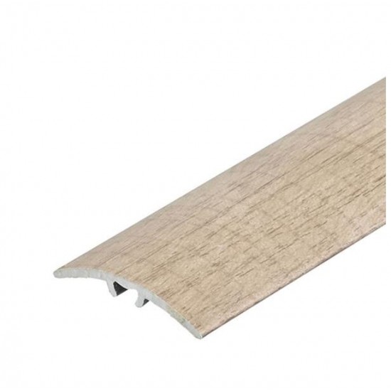 Oblý prechodový profil AL CEZAR - 37 x 5 x 2790 mm - Samolepiaco-narážací - LW375w1 - Fólia Dub Avero - 9342827