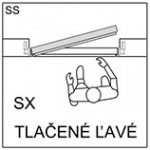 Tlačené - ľavé 