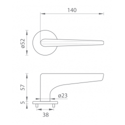 TI - OPTIMAL - R 4164 5S CHL - chróm lesklý (03)